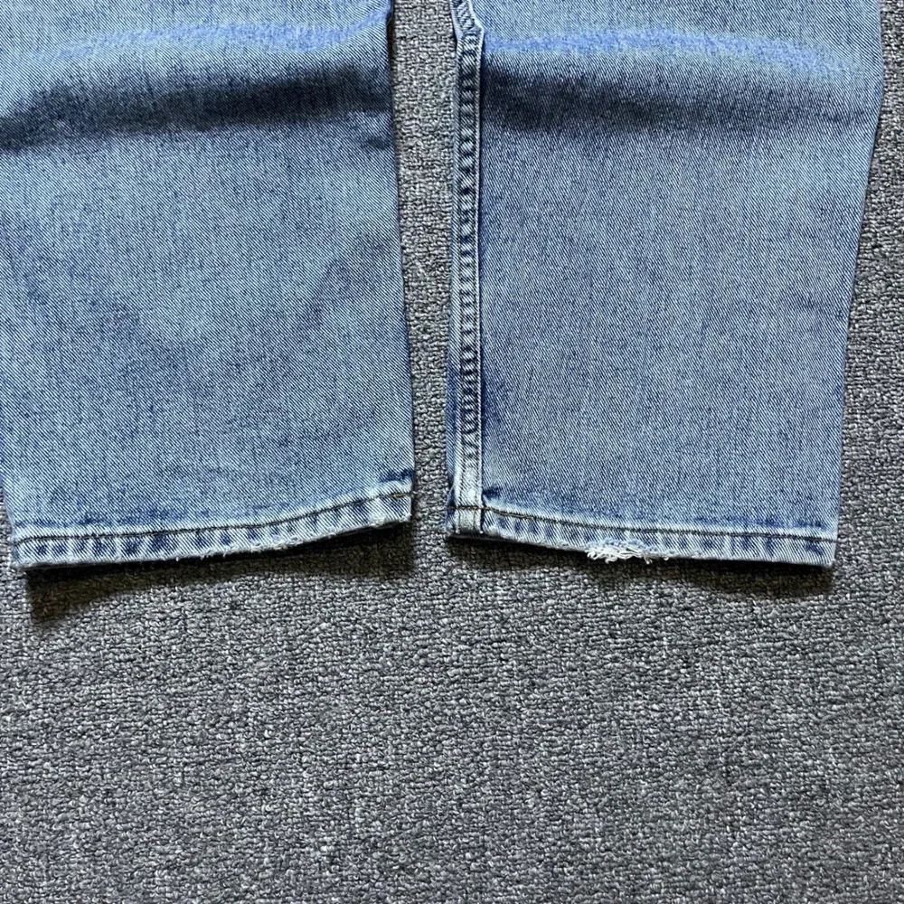 Vintage‎ Levi's Loose Fit Jeans 36x32 Blue Light Denim Distressed Gold Tab 90s